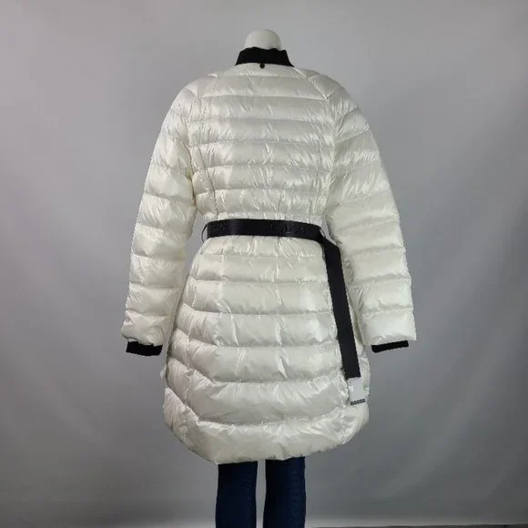 Rudsak Mette White Puffer Belted Jacket - Picture 10 of 16